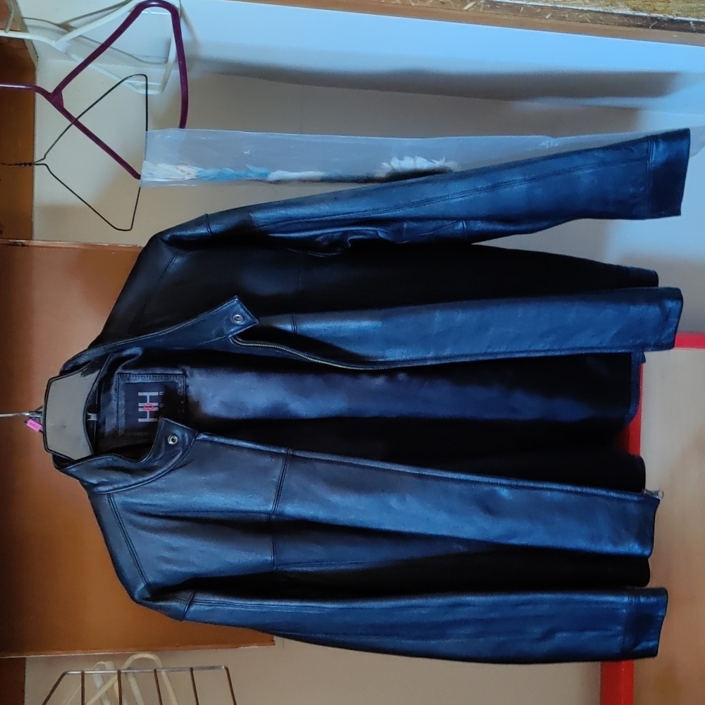 H&H Real Leather jacket